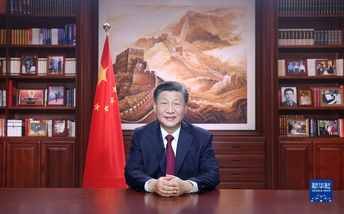 国家主席习近平发表二�二三年新年贺词